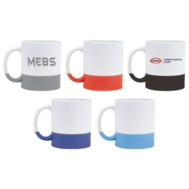 Gri İki Renkli Süblimasyon Kupa Bardak