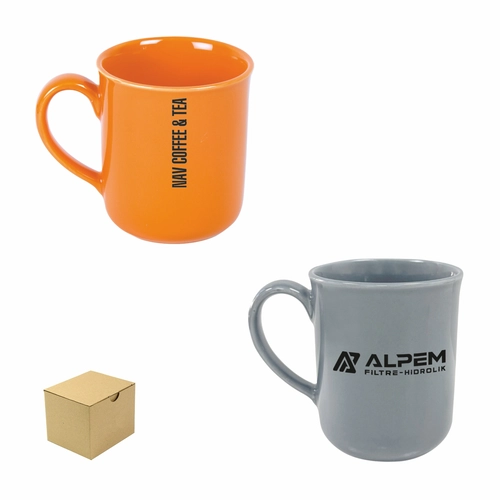 Gri PORSELEN KUPA BARDAK