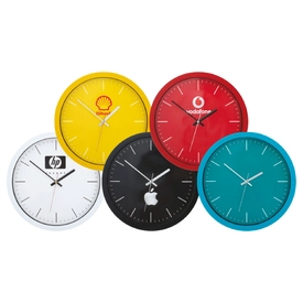 Renkli Kadran Plastik Duvar Saati Ø 350 mm