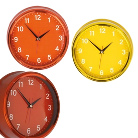 Krom Renkli Duvar Saati Ø 235 mm