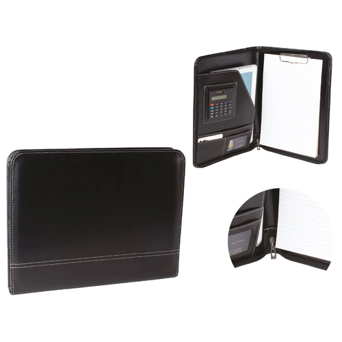 A4 Fermuarli Toplantı Bloknotu