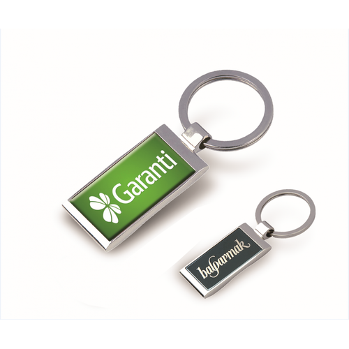 Tek Taraflı Metal Anahtarlık