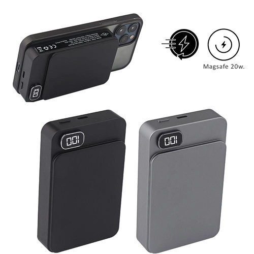 Powerbank 10000 mAh ( Metal Kasa & Magsafe )