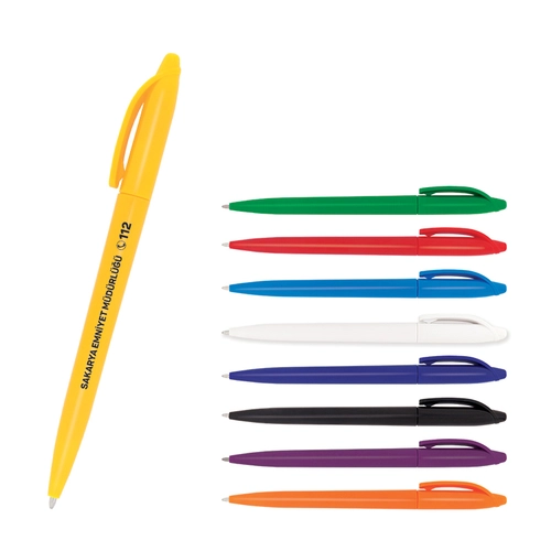 Çevirmeli Plastik Tükenmez Kalem