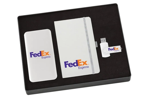 Beyaz Kurumsal Hediye Kutusu